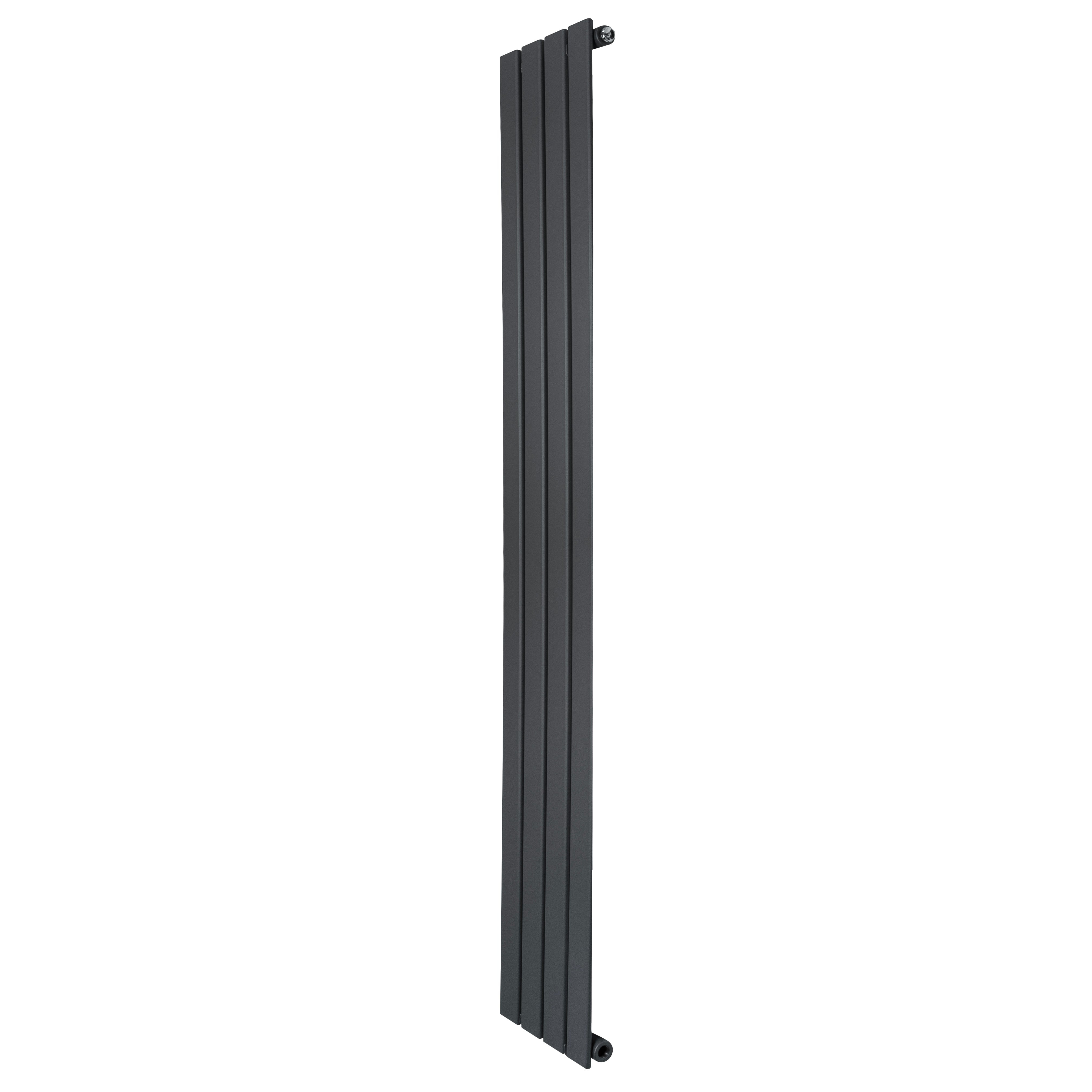 Radiador de columna única – 1600 mm x 280 mm– gris antracita