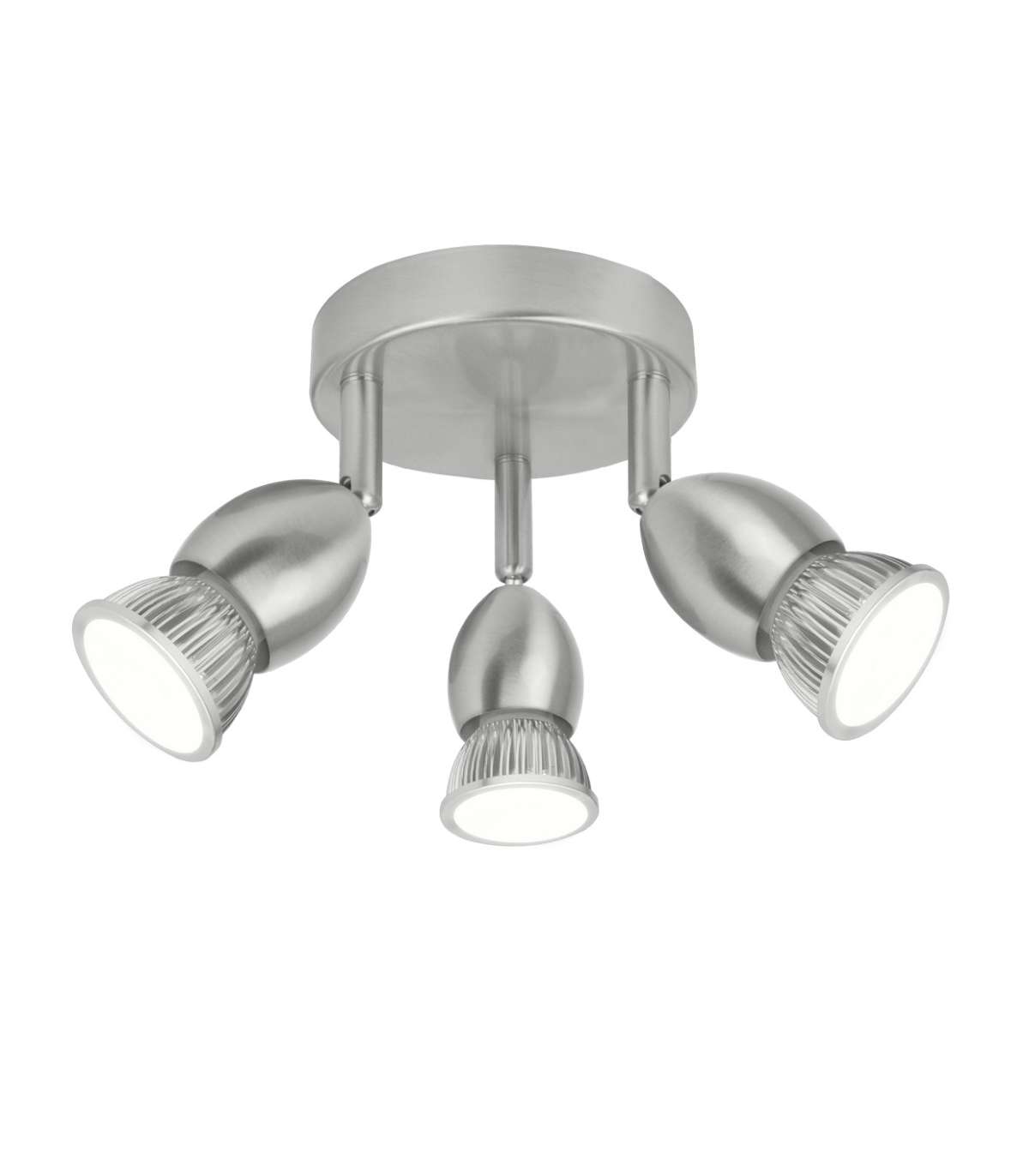 Plafón de techo 3 luces diseño moderno y elegante