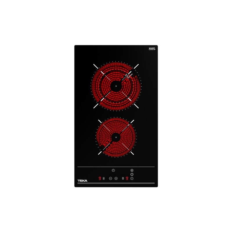 Vitrocerámica teka tzc 32320 ttc 51x30 cm 2 zonas touchcontrol