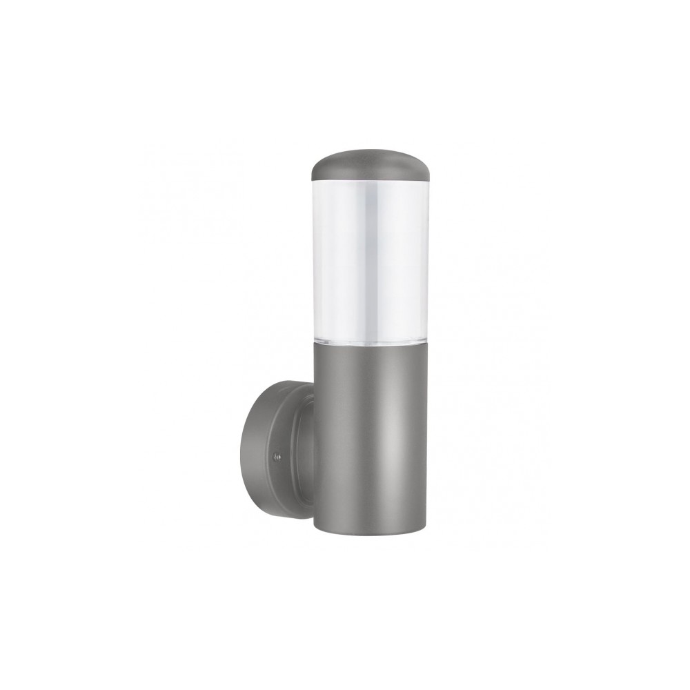 Aplique de exterior - fab - serie azafran - gris - moderno - ip44