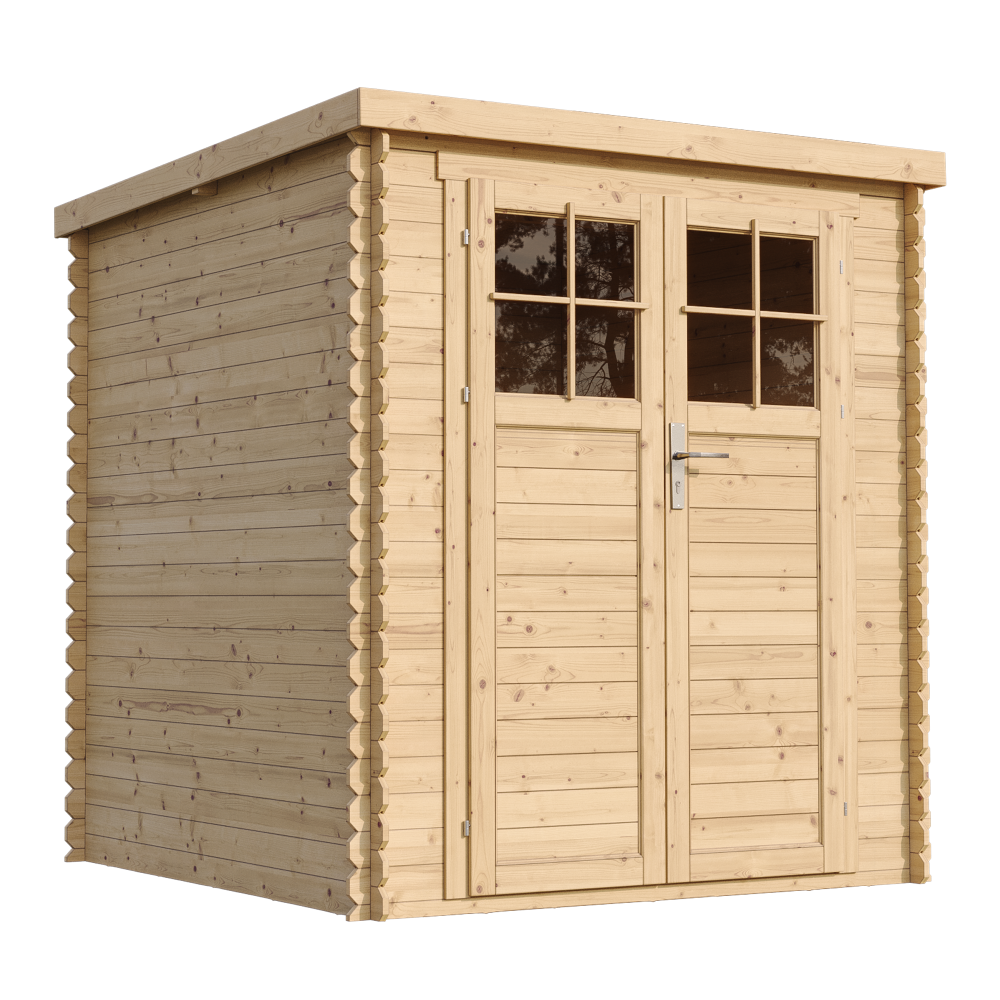 Caseta jardin exterior madera 3,53 m² Timbela m309f