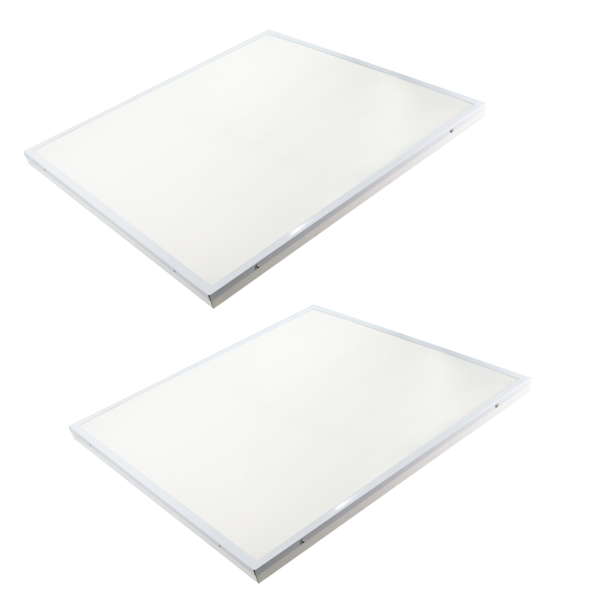 Pack x2 panel LED superficie 60x60cm, 50w, color neutro 4200k, 4000 lm