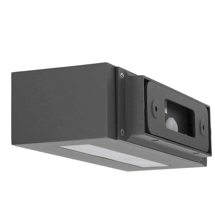 Aplique IP44 modelo Alfil E27 Gris urbano FORLIGHT