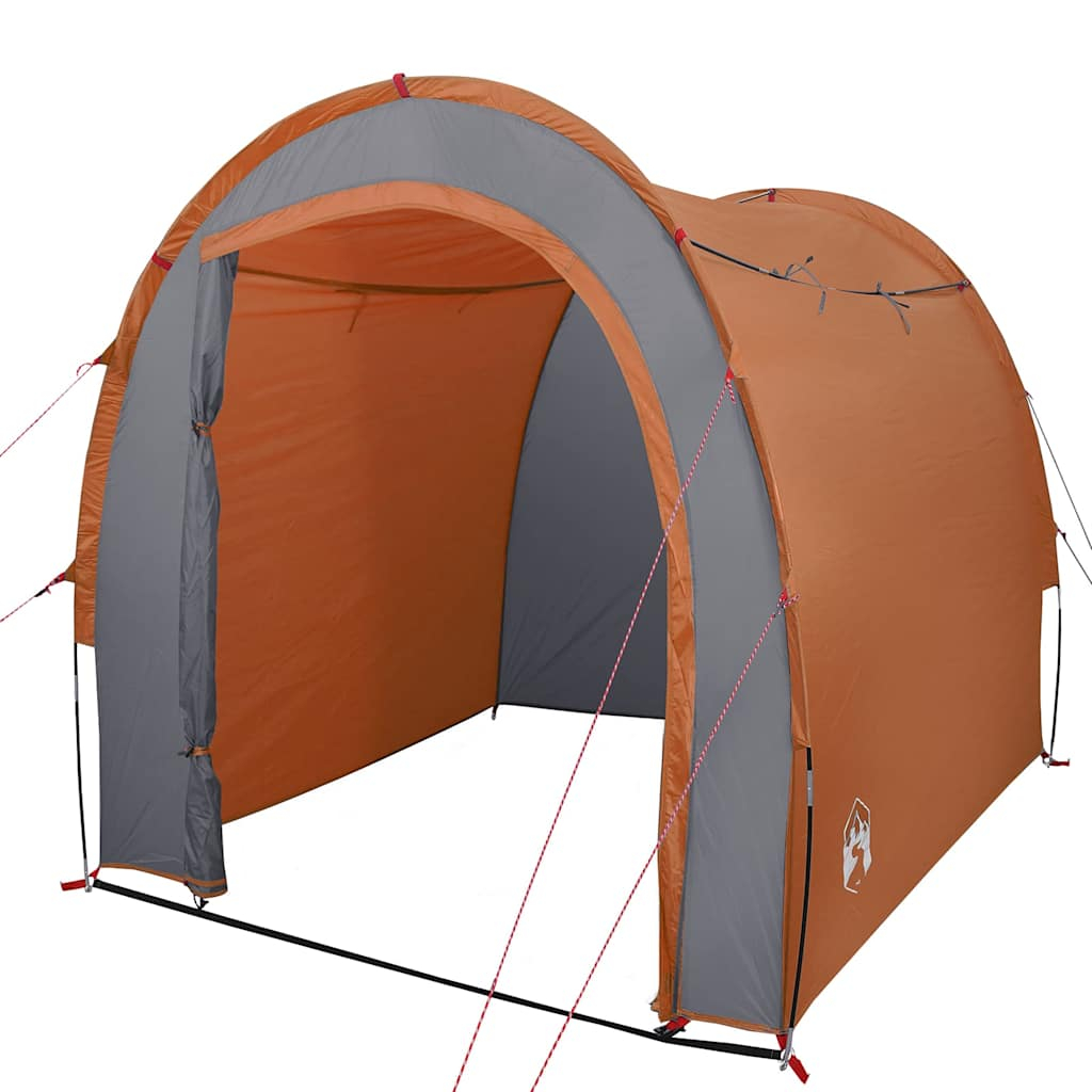 vidaXL tienda de almacenamiento impermeable naranja