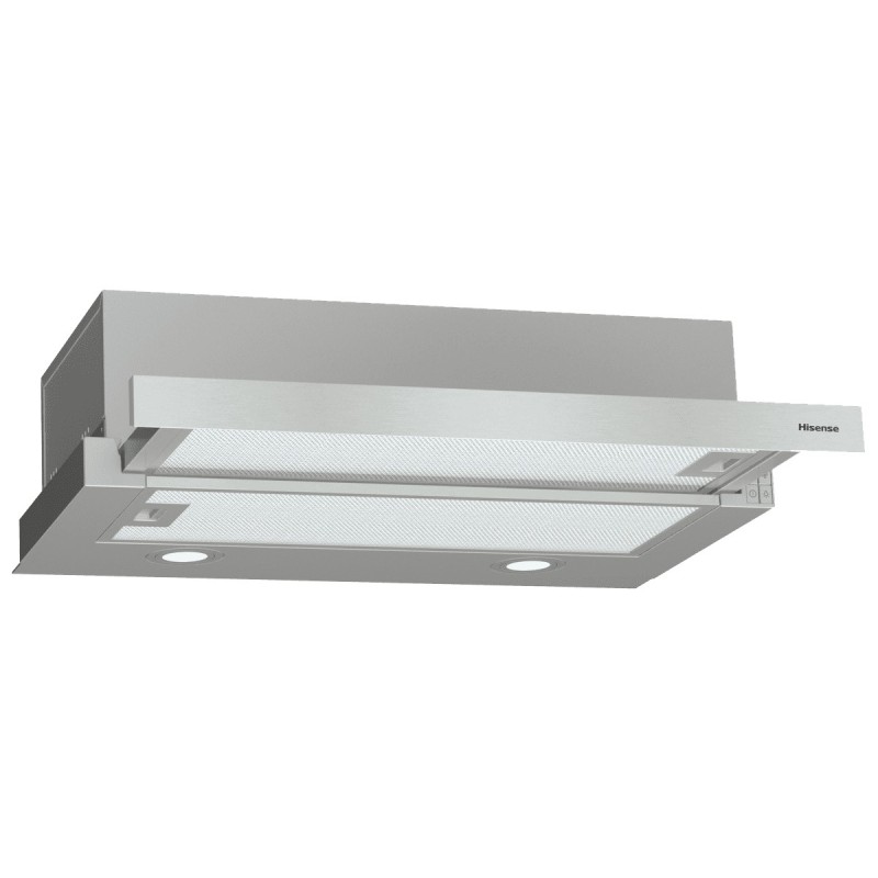 Campana telescópica Hisense ch6tl4bx 450 m³/h inox 3 velocidades