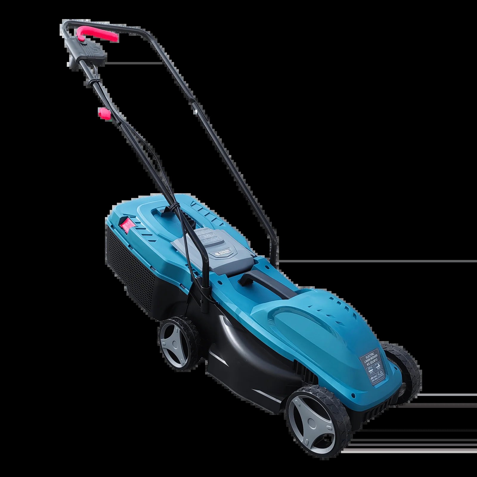 Cortacésped eléctrico Könner & Söhnen KS 32LM12-BL 32cm 25–65 mm 30l 1200W