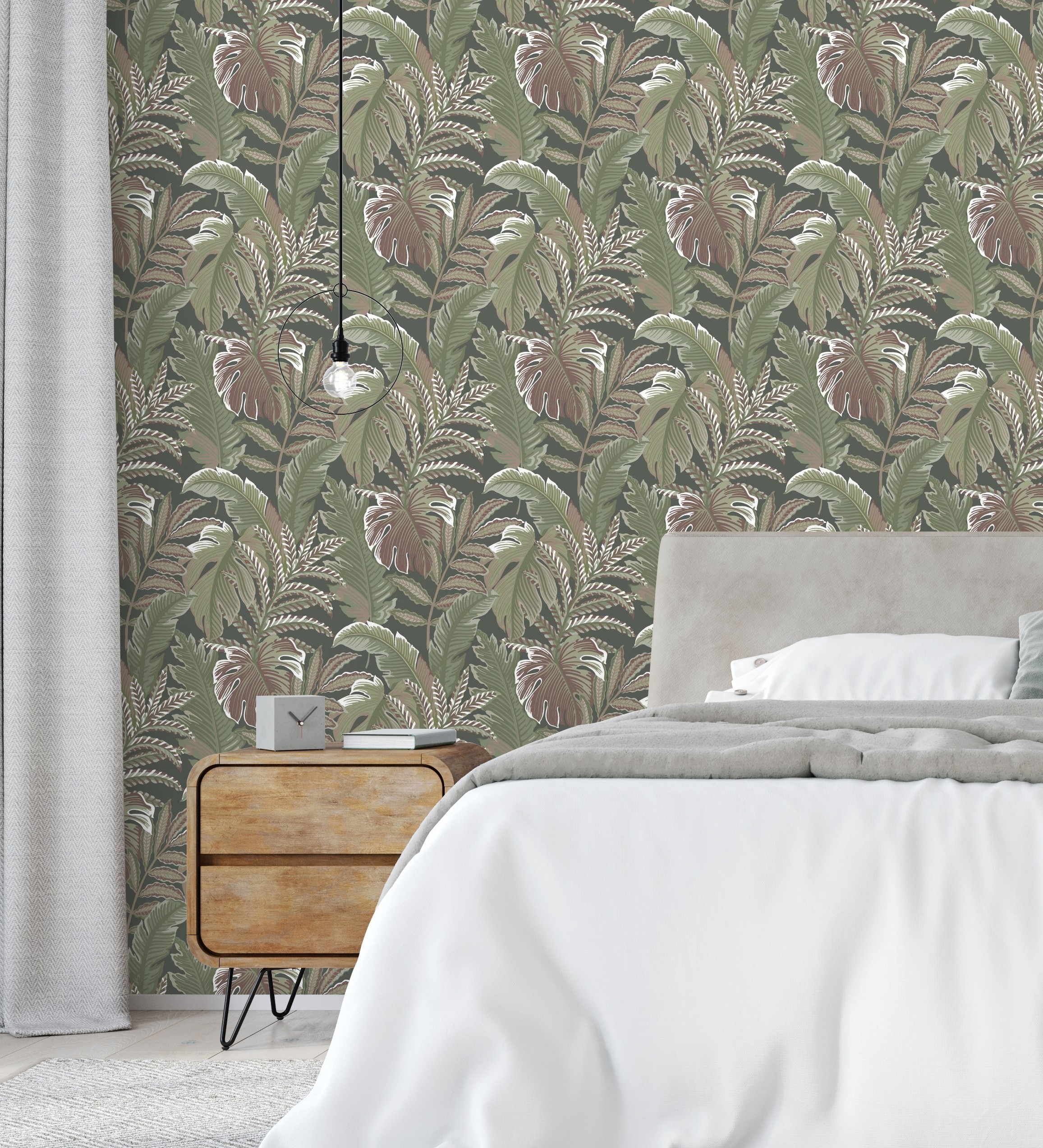 Papel pintado gaulan decorativo de hojas 5.23m²