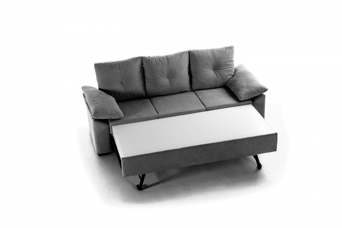 Sofa cama chaise longue reversible panama beige