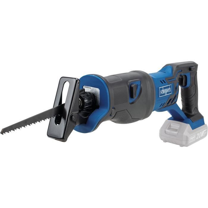 Sierra de sable a batería scheppach crs450-20pros - 20 v sin cargador ni ba