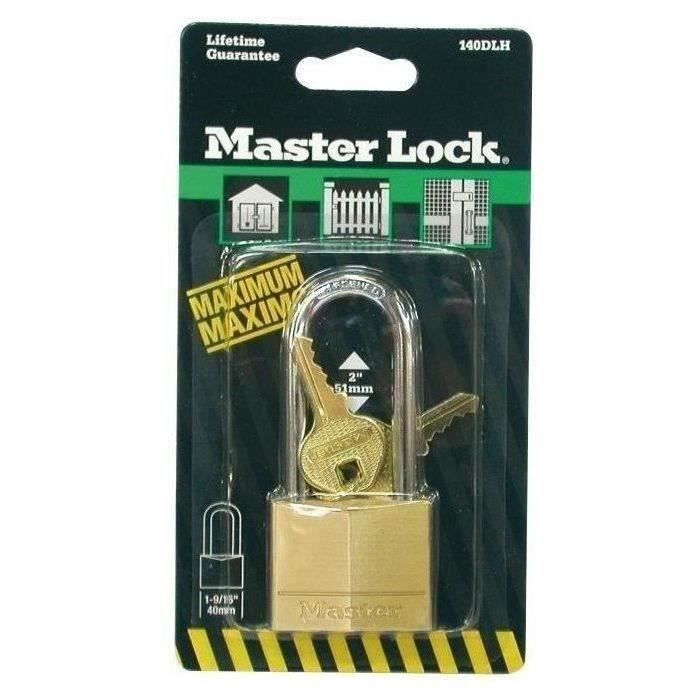 Candado de latón master lock - 40 mm - arco de 51 mm