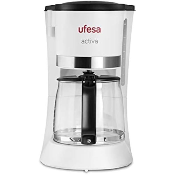 Cafetera filtro - ufesa - cg7123 - 12 tazas - 680w - apagado automático