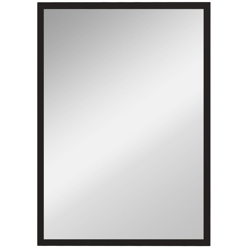 Espejo de pared 50x2x70 cm mdf, vidrio Homcom, hogar - decoración