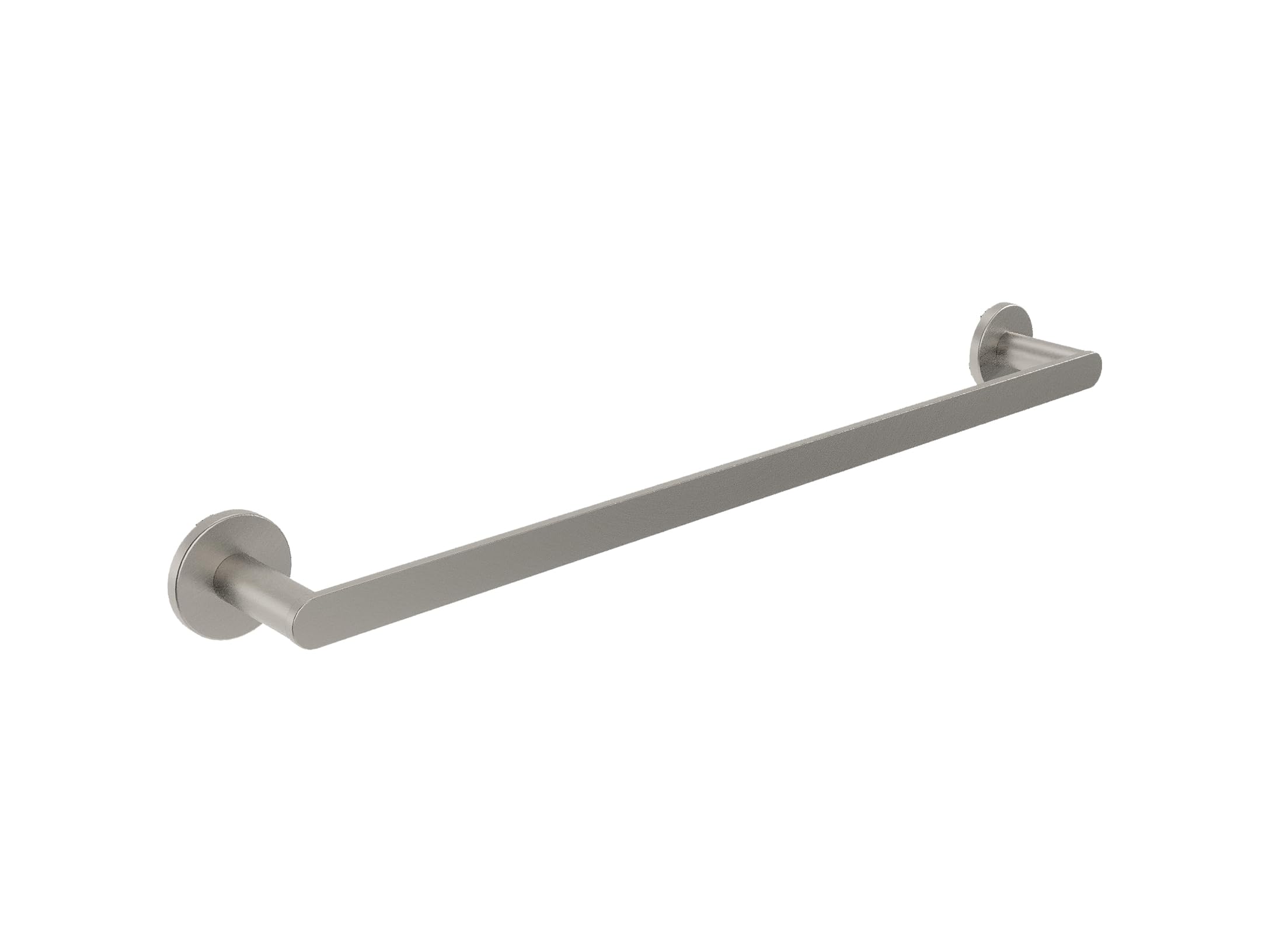 Imex - toallero de baño sin taladro 50cm acero s.316 serie practic