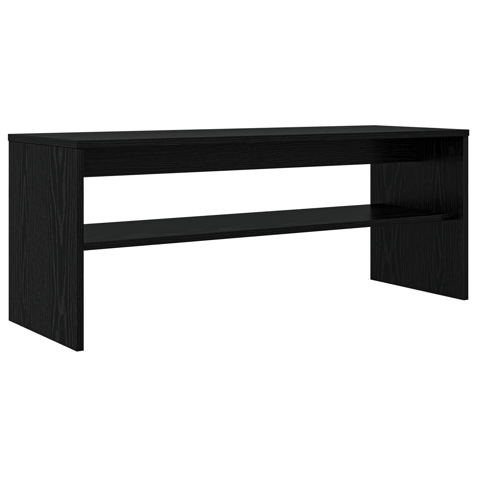 Mueble de tv rectangular moderno de 100 x 35