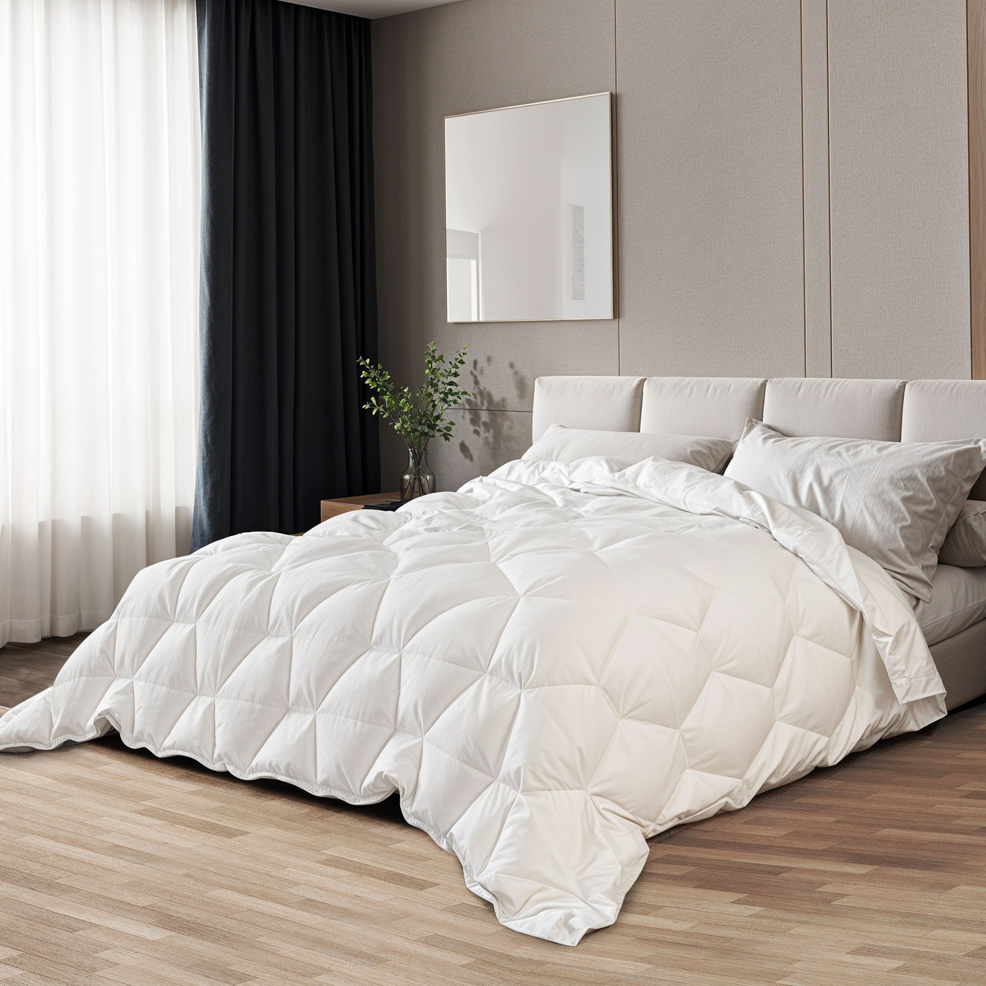 The white stone edredón universal 200x200 cm 250 g
