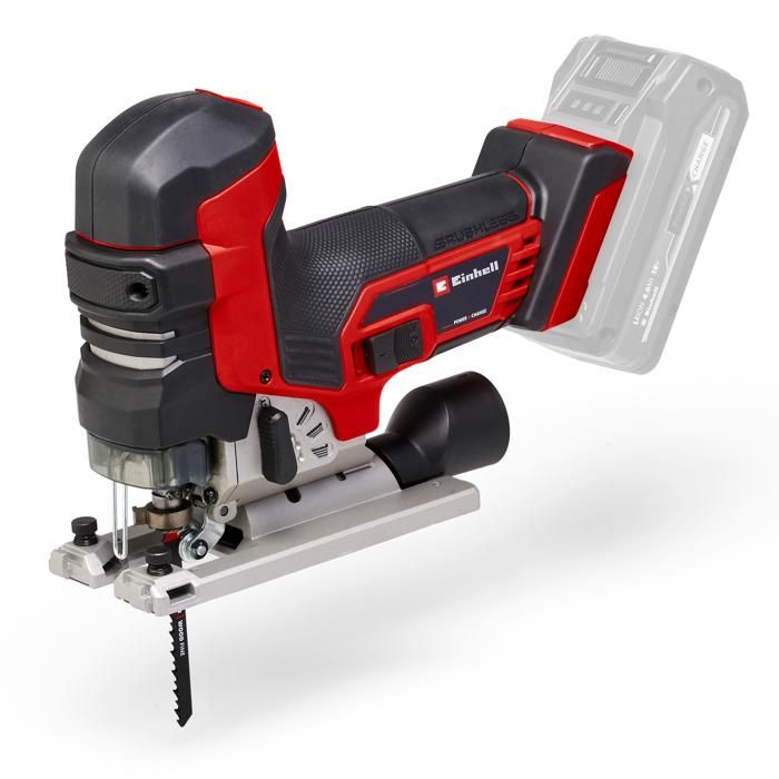 Einhell professional sierra de calar inalámbrica tp-jst 18/135 li bl pxc (1