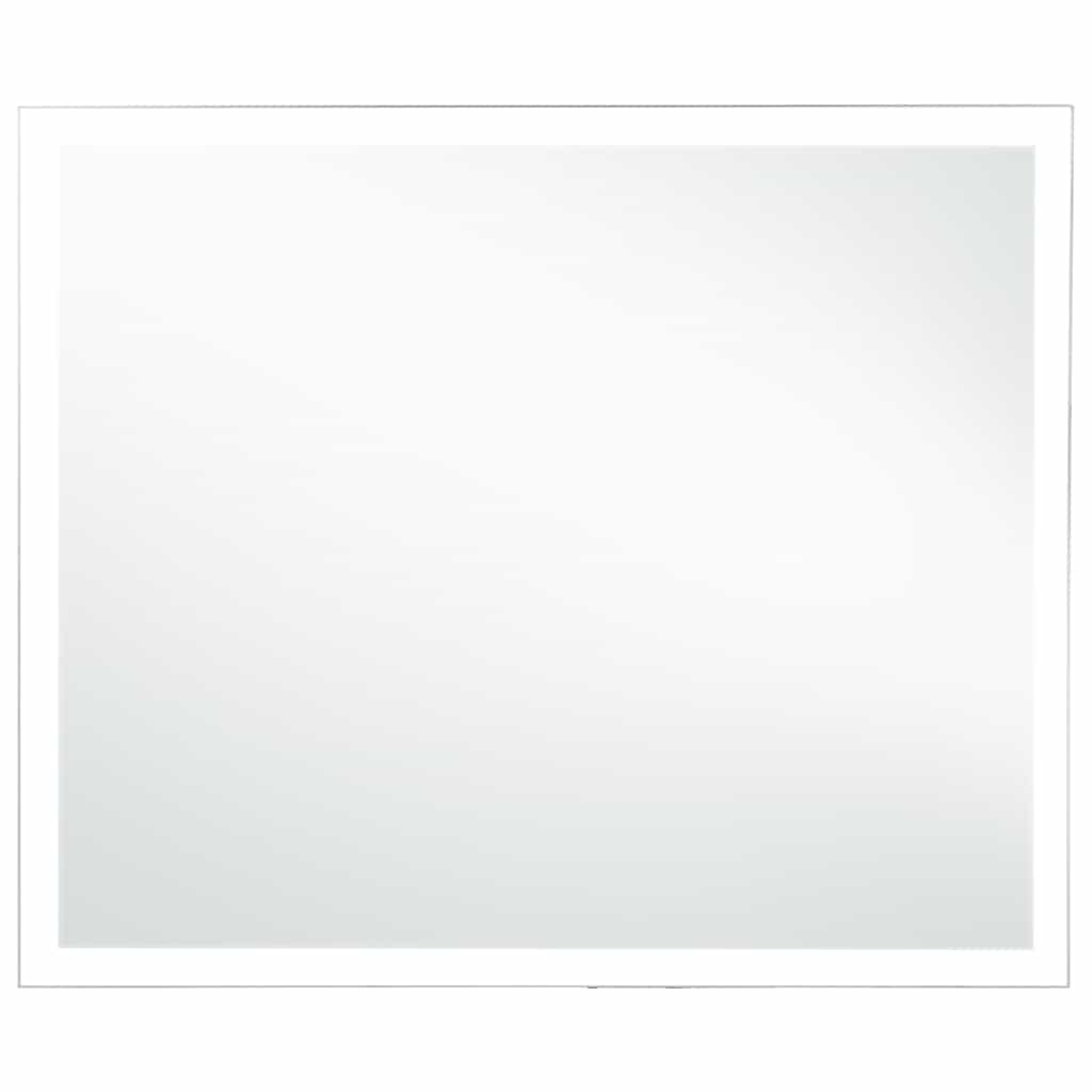 vidaXL espejo de pared de baño con LED 60x50 cm