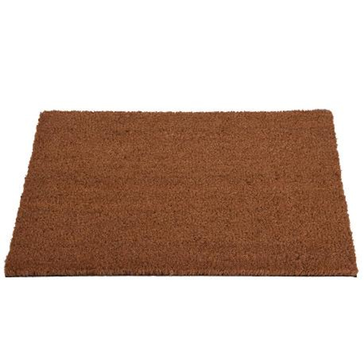 Felpudo| 100% fibra coco| base goma antideslizante| liso| 50x90cm