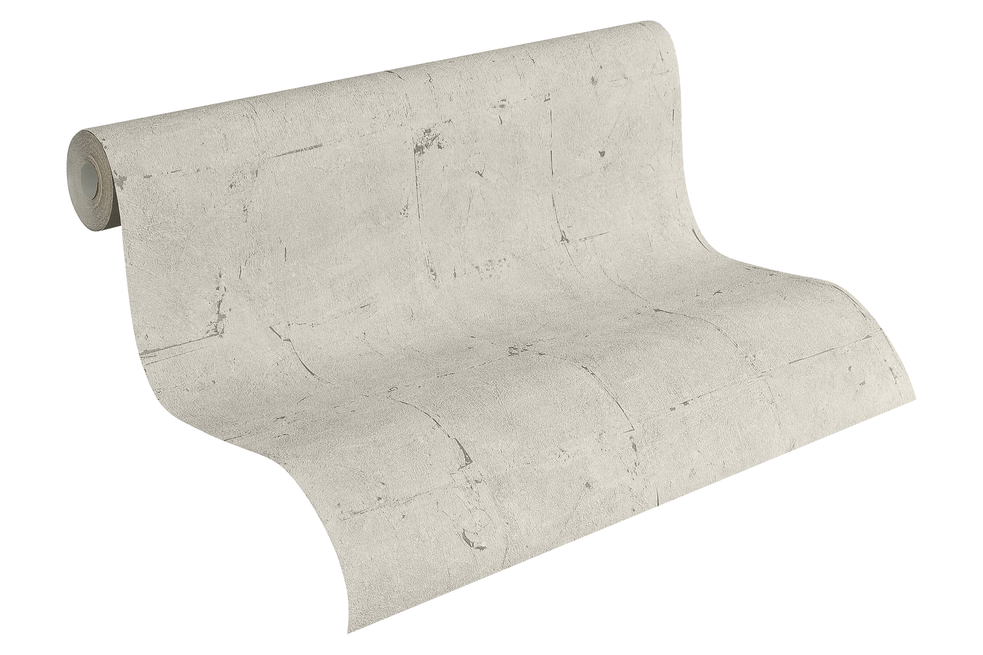 A.s. Création papel pintado hormigón gris y beige - 53 cm x 10.05 m