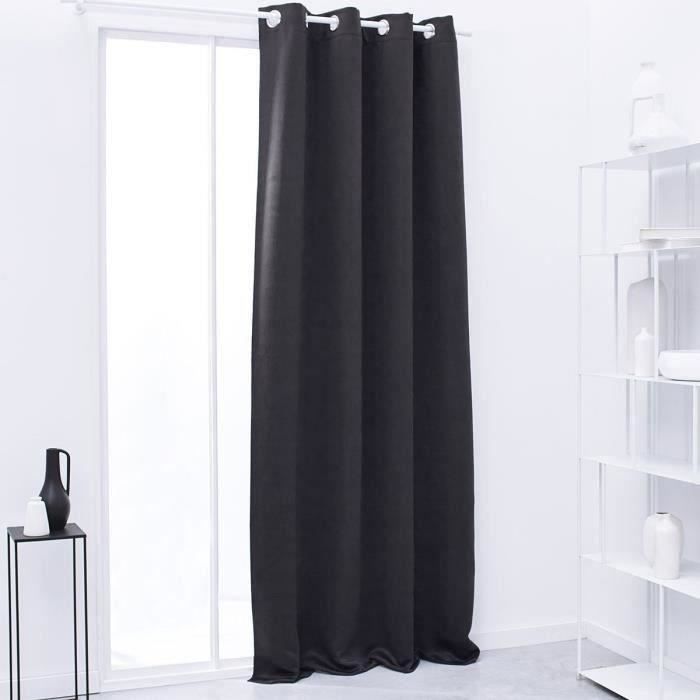 Today cortina opaca esencial uni - 140 x 240 cm - gris antracita