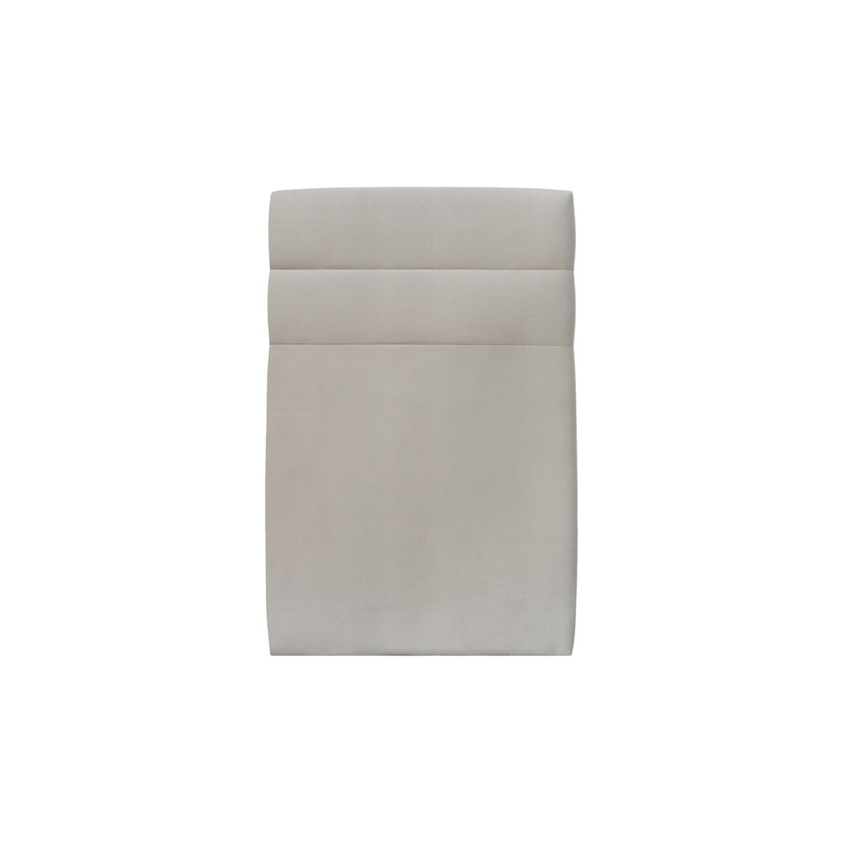 Cabecero 90 cm lines - tela terciopelo gris claro - gris claro