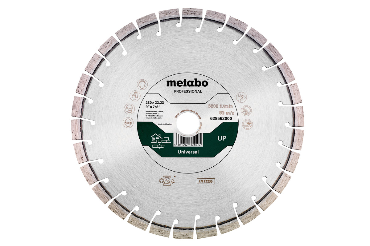 Metabo disco de cortar de diamante 350x20,0/25,4mm, "up", universal