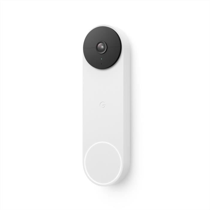 Timbre inalámbrico - google nest - timbre ga01318-fr - cámara integrada - 8