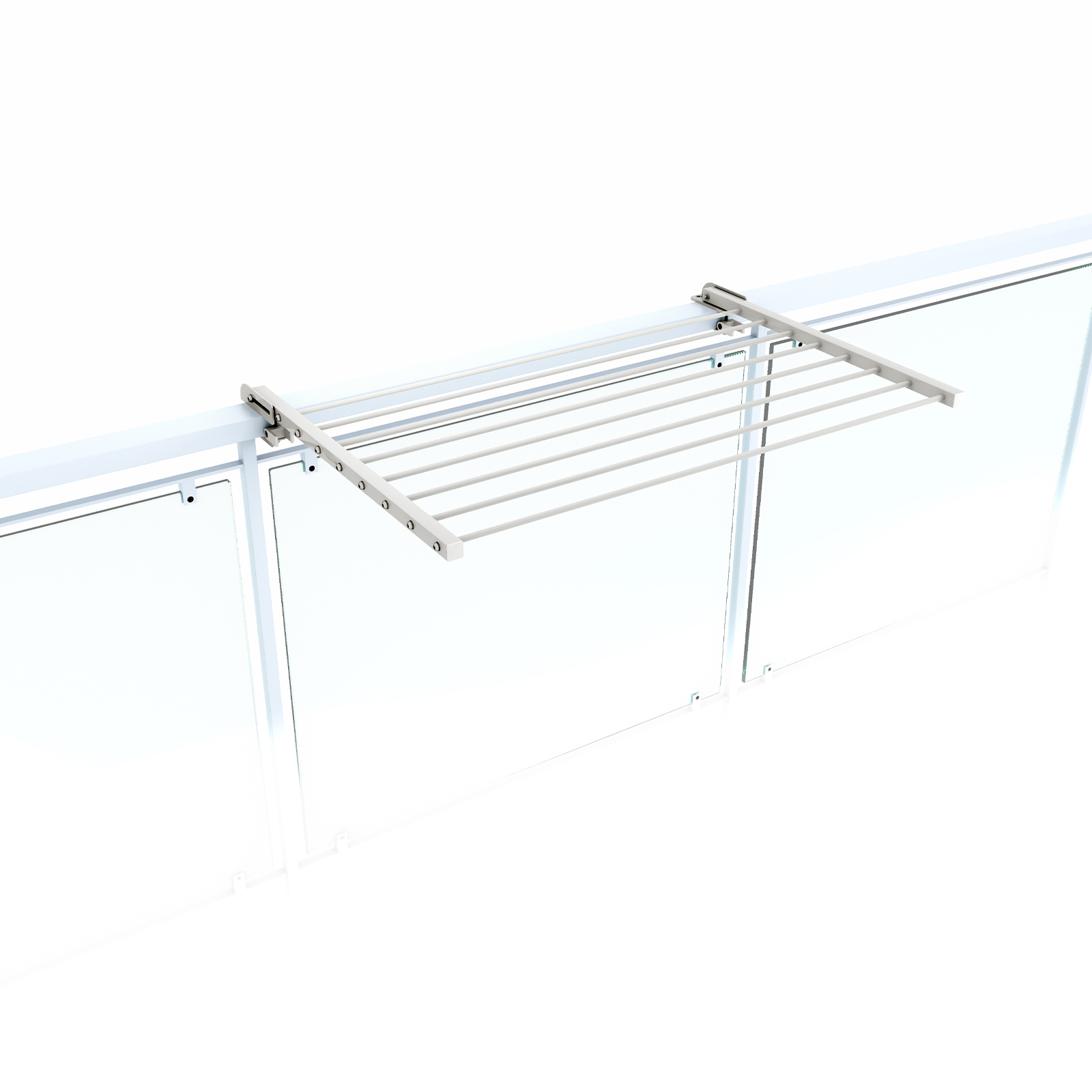 Tendedero resistente int/ext, 62 cm, foxydry duo, blanco