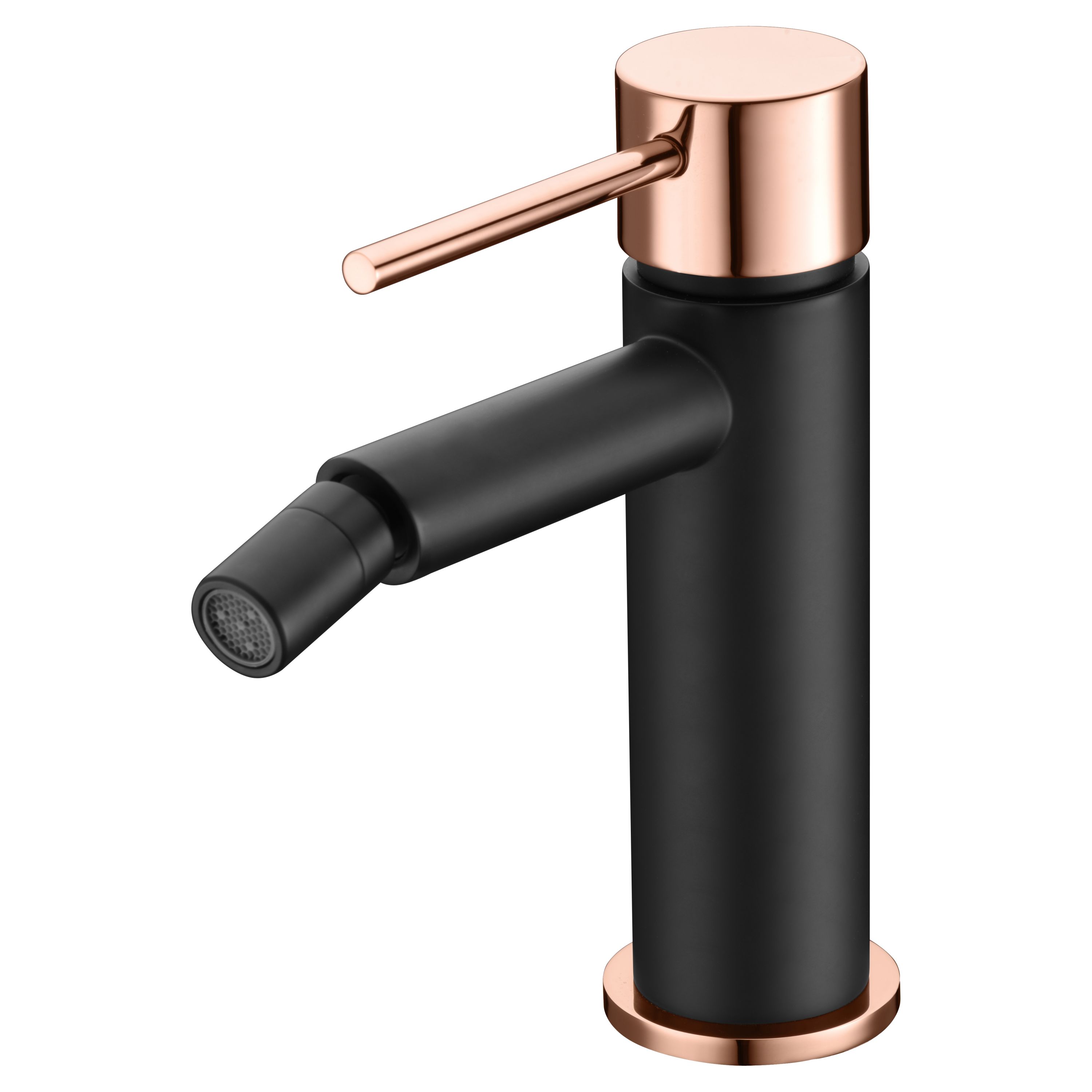 Grifo de bidé milos stick negro oro rosa [ imex® ]