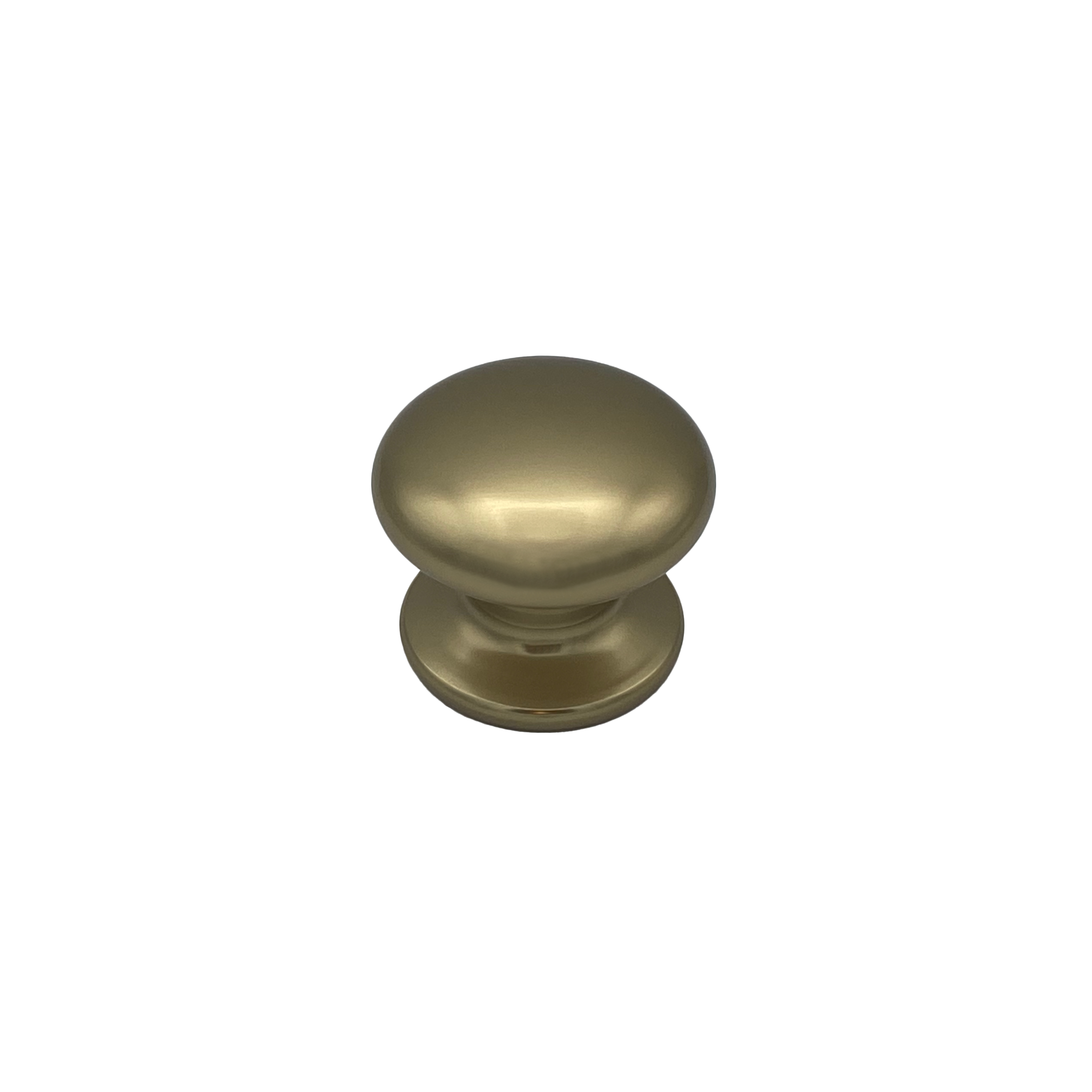 Pomo fijo para puerta, d: 70 mm, en aluminio, color bronce pulido