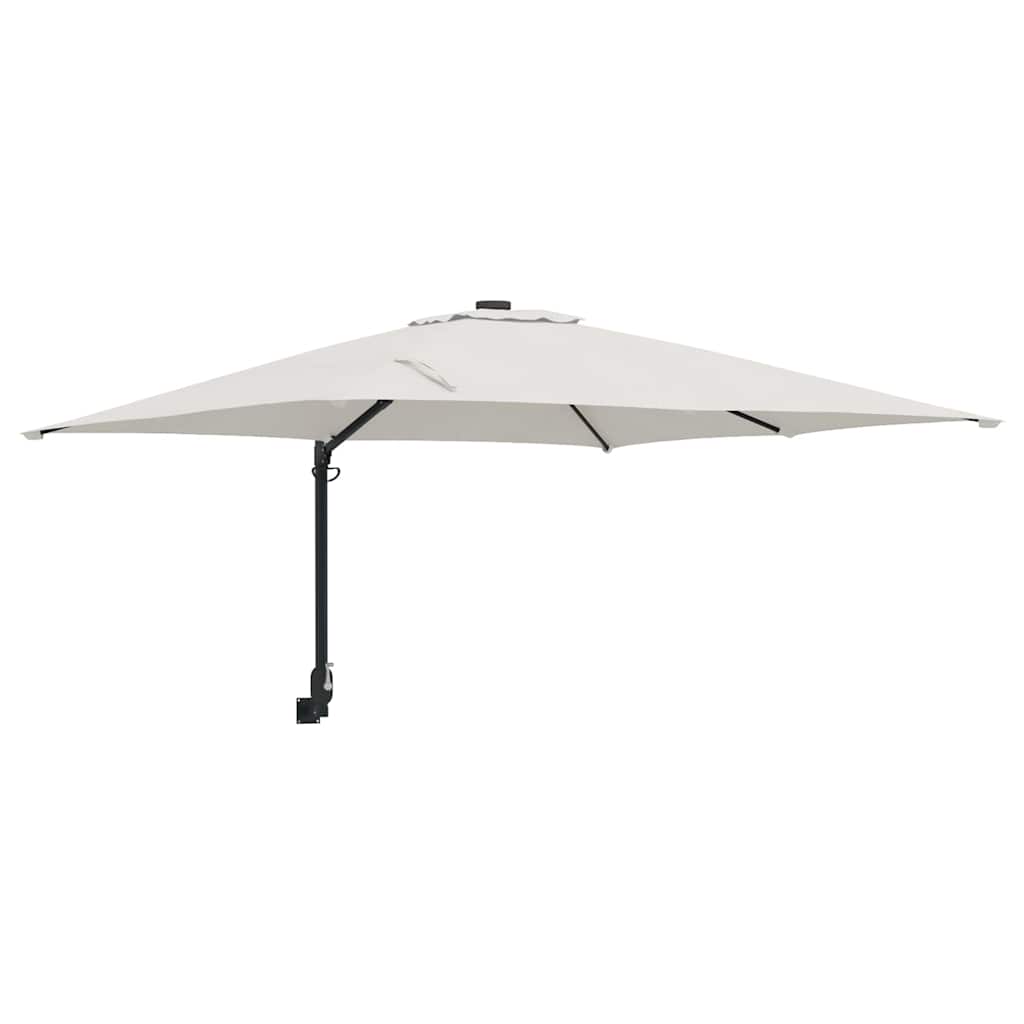 Sombrilla de jardín moderna inclinable 248,5 x 247,5 x