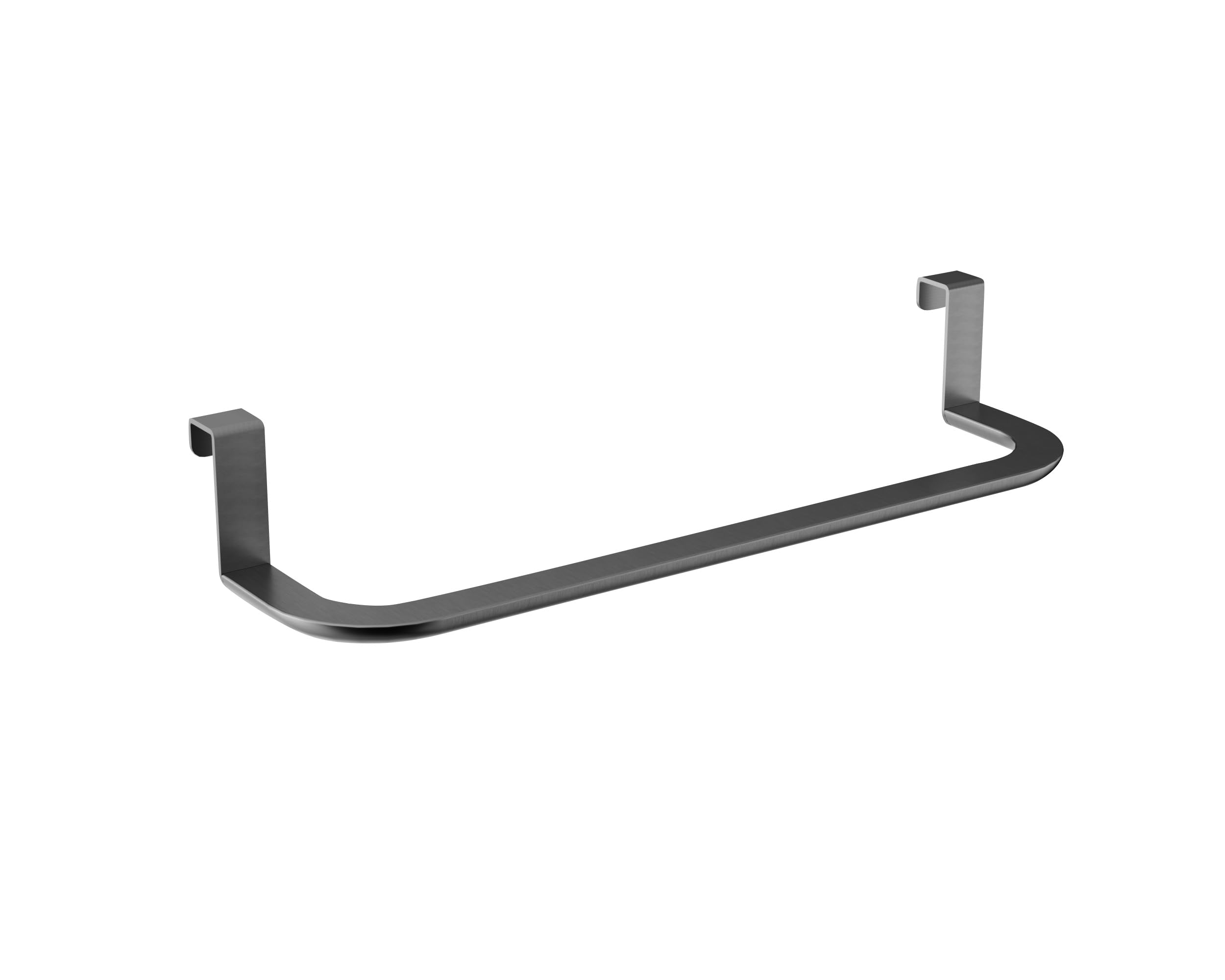 Imex - toallero para baño sin taladro negro serie aura