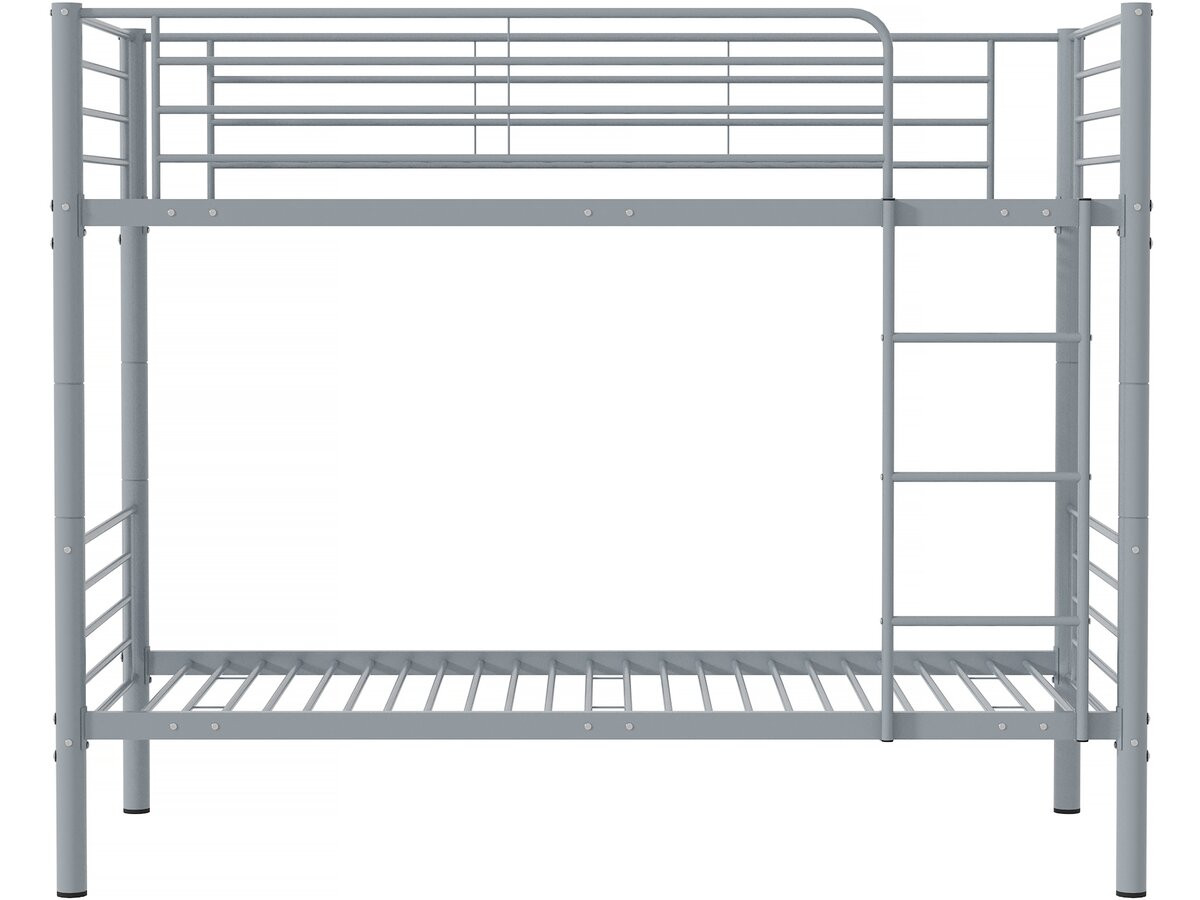 Litera <<adam>> - 90 x 190 cm - metal - gris