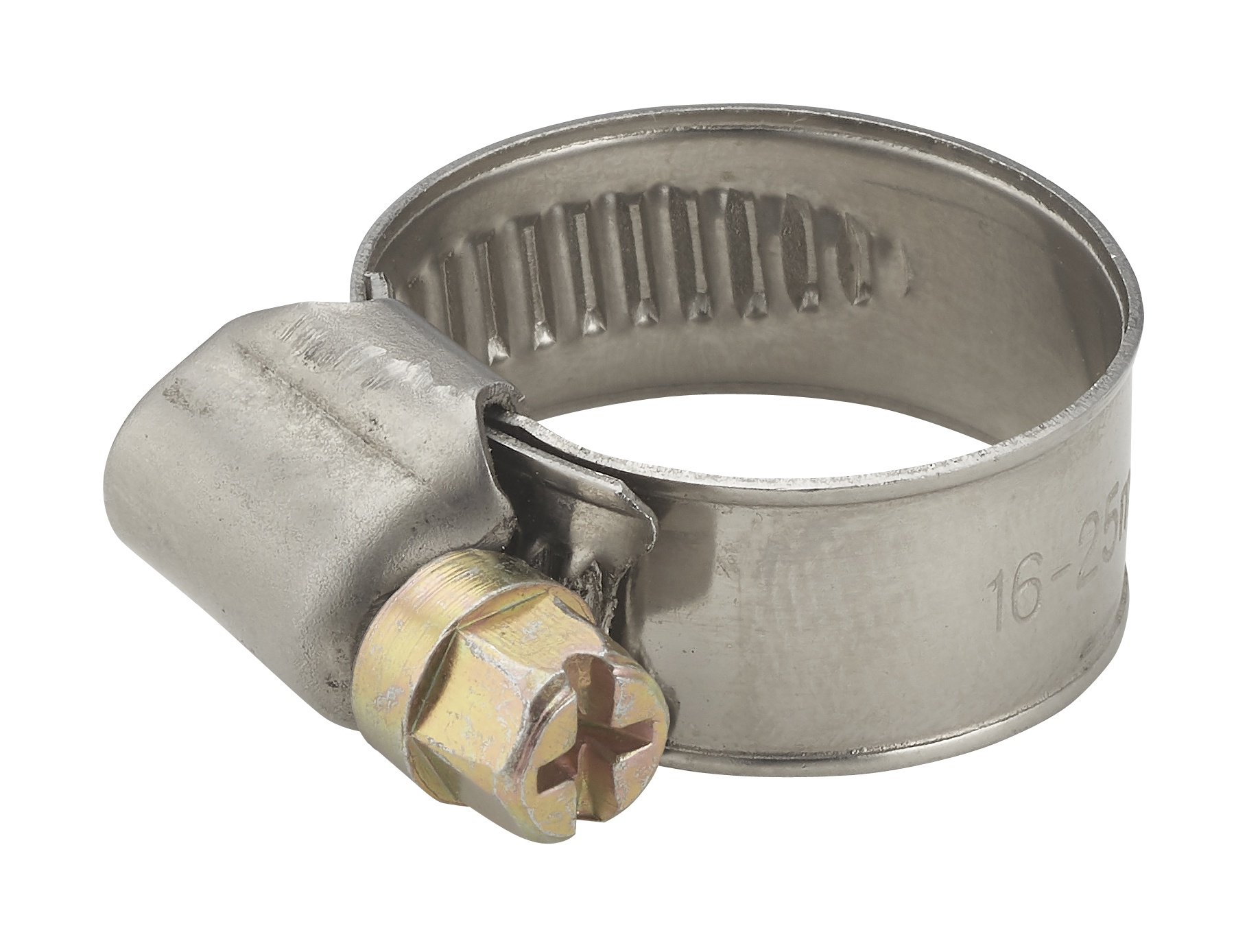 Abrazadera de sujeción de acero ancho 12 mmsujeción ø 25-40 mm .