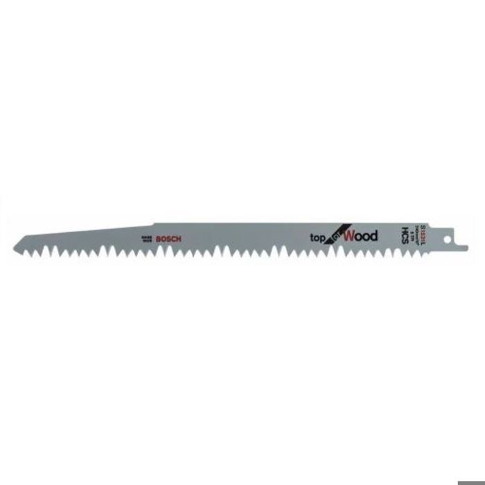 5 hojas para sierra de sable ''top for wood'' (s1531l) - Bosch - 2608650676