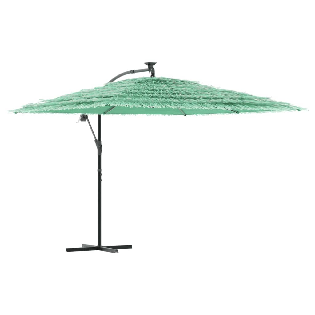 Sombrilla de jardín con mástil de acero 290 x