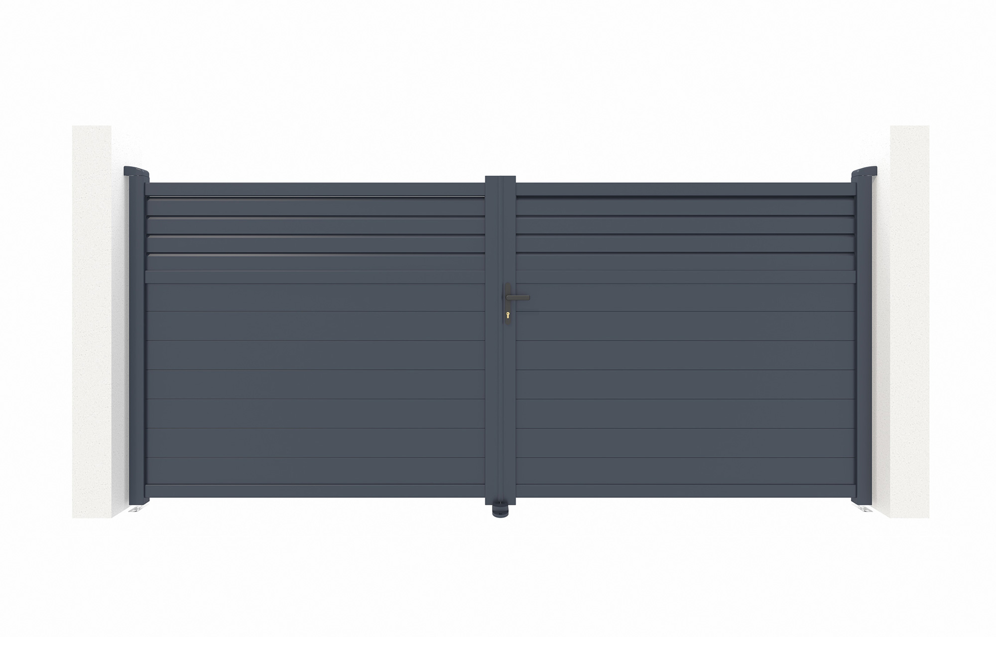 Puerta batiente de aluminio 3m carpatia a.160cm