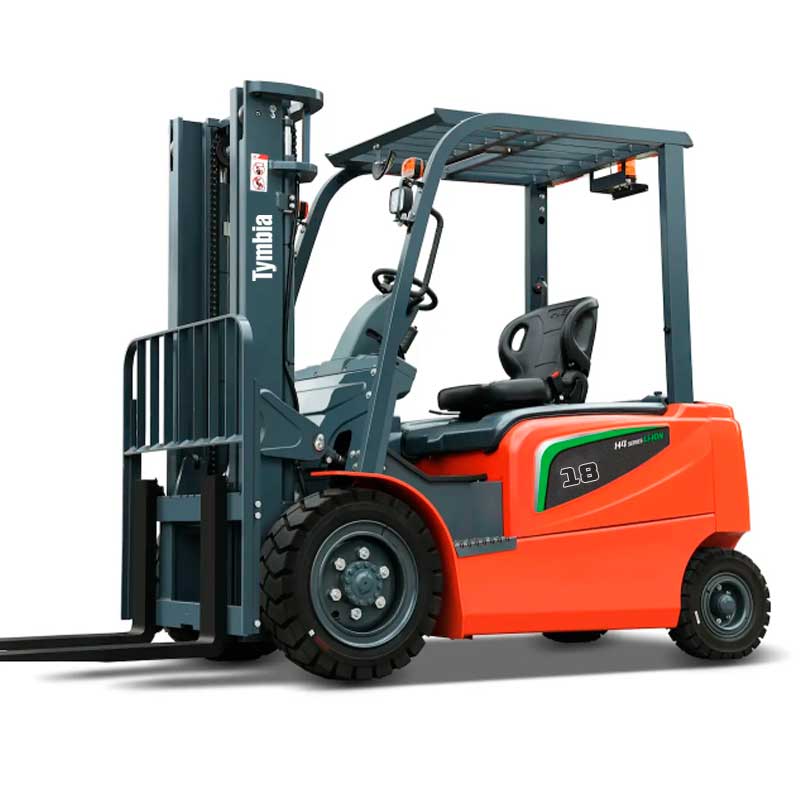 Carretilla elevadora litio 1800kg, mástil tríplex a 4800mm TYMBIA