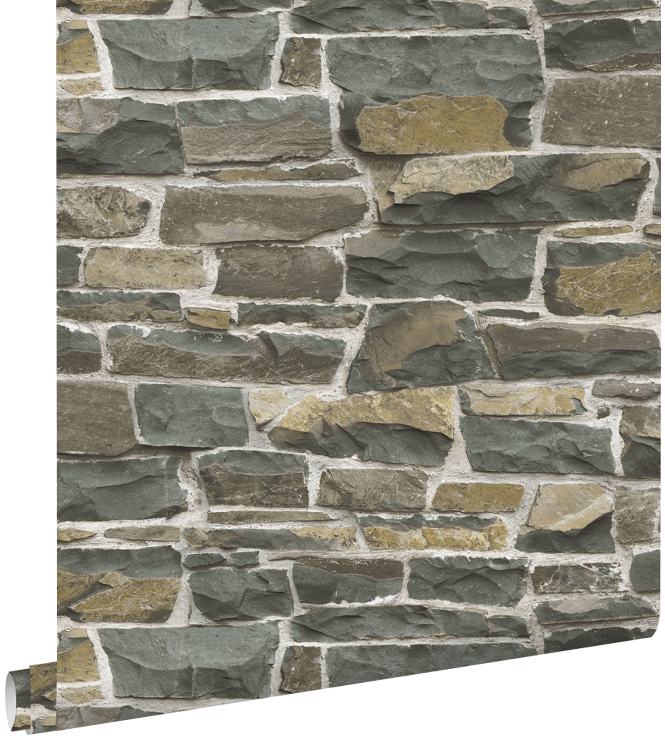 Estahome papel pintado pared de ladrillos marrón 53 cm x 10.05 m