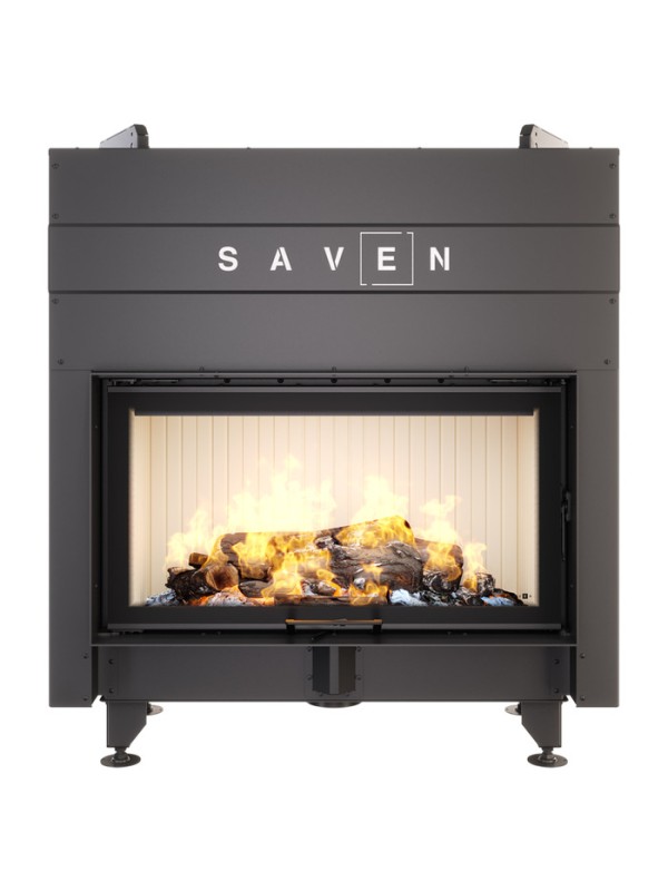 Chimenea insertable de leña - energy up 90x50 (19,0 kw) eco