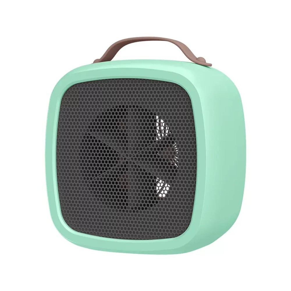 Calefactor eléctrico portátil trópico verde (500w)