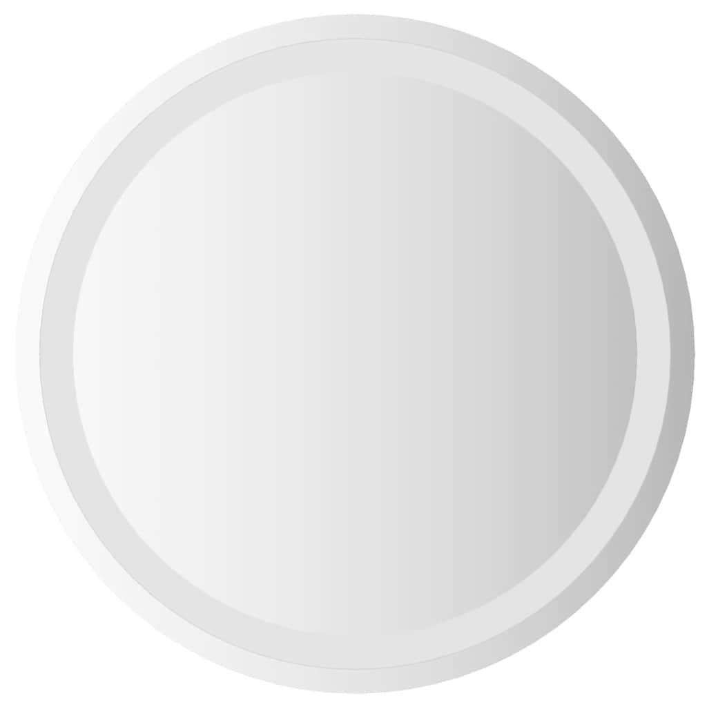 vidaXL espejo de baño LED redondo 50 cm