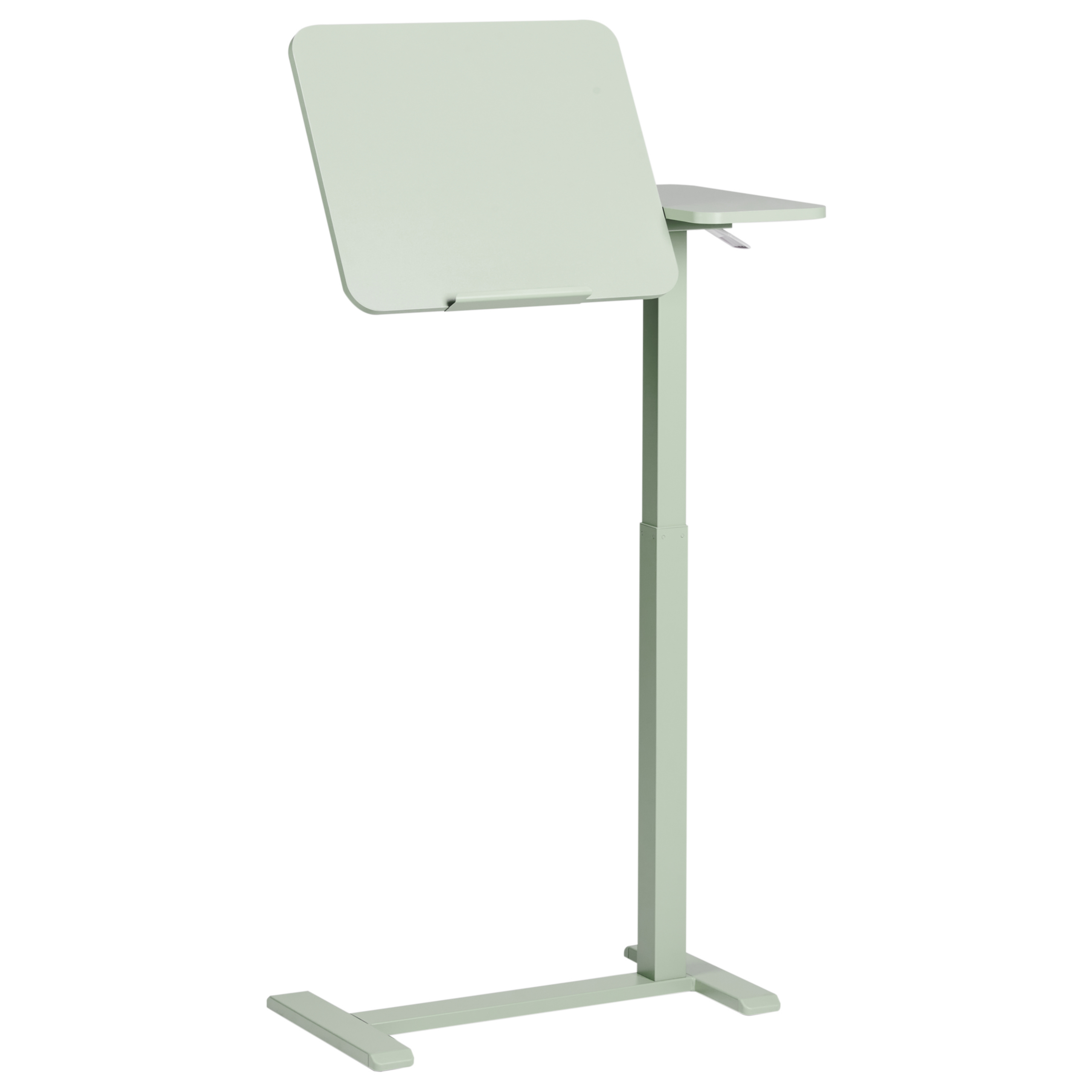 Soporte ajustable manual para portátil schola 70 cm 40 cm verde claro