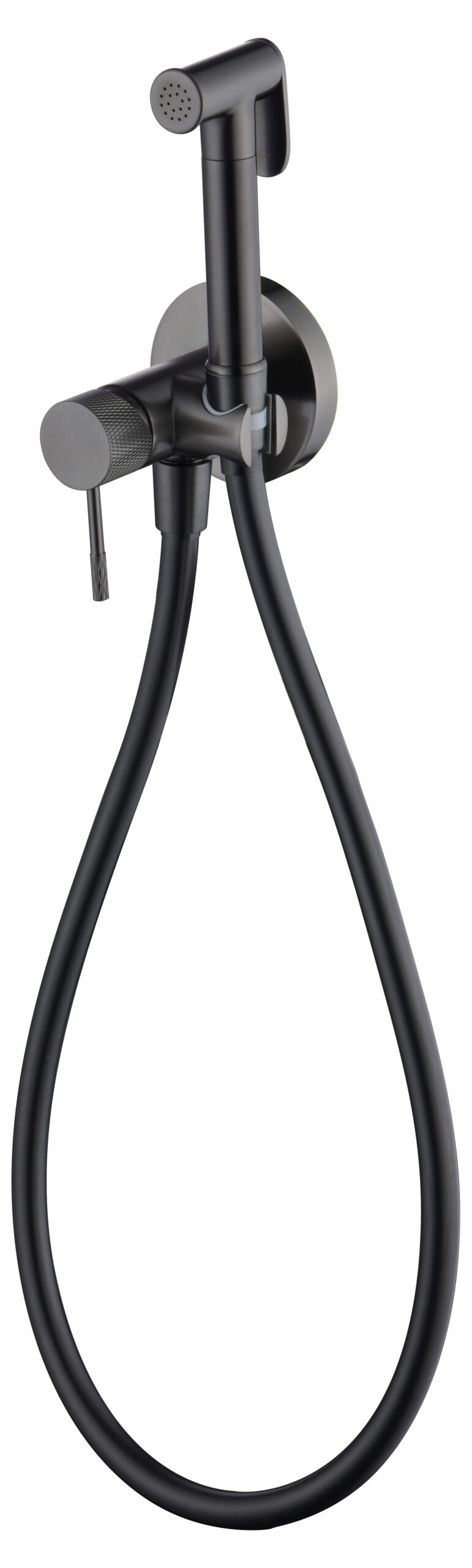 Grifo empotrado de bidé line black gun metal
