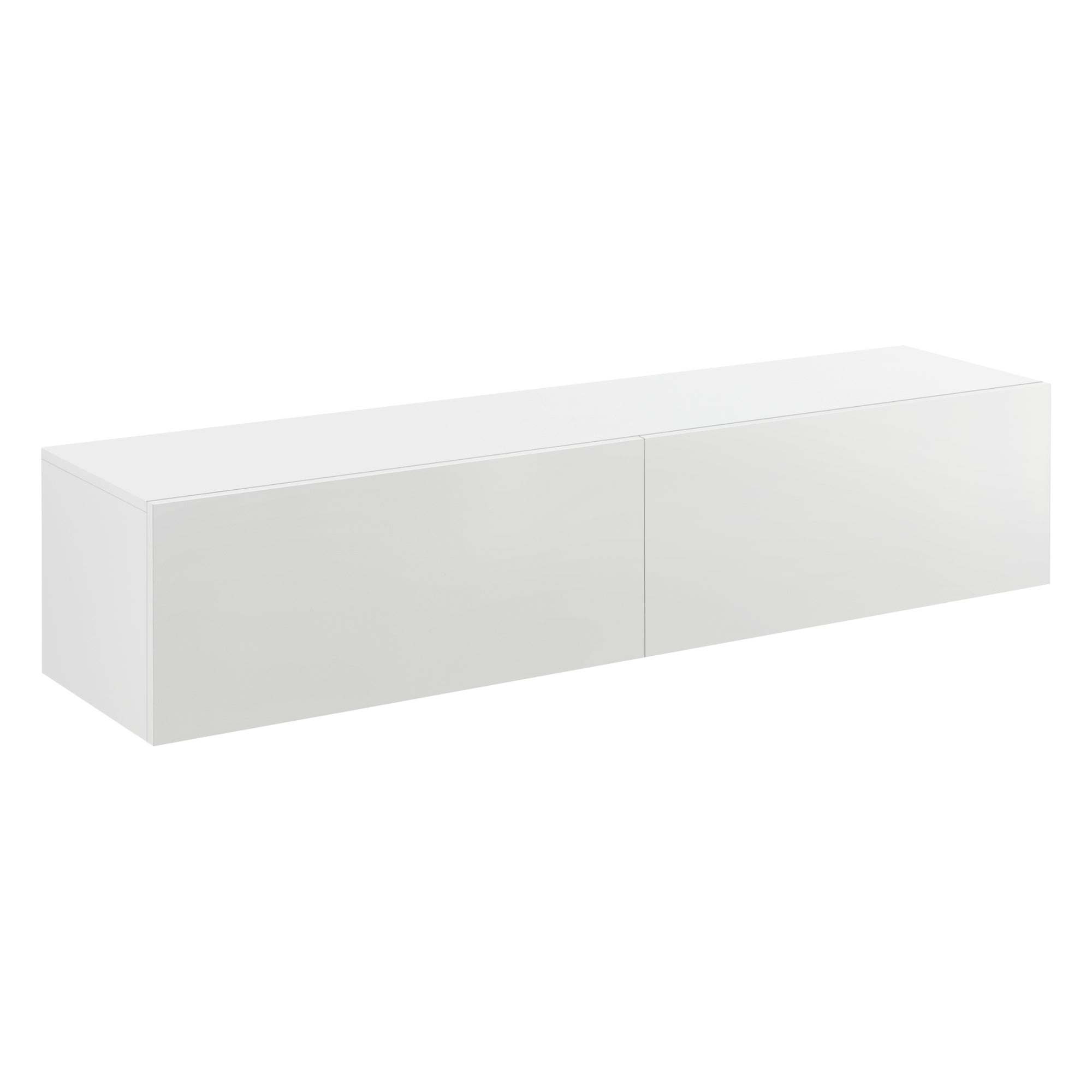 Estante de pared de diseño para tv con 2