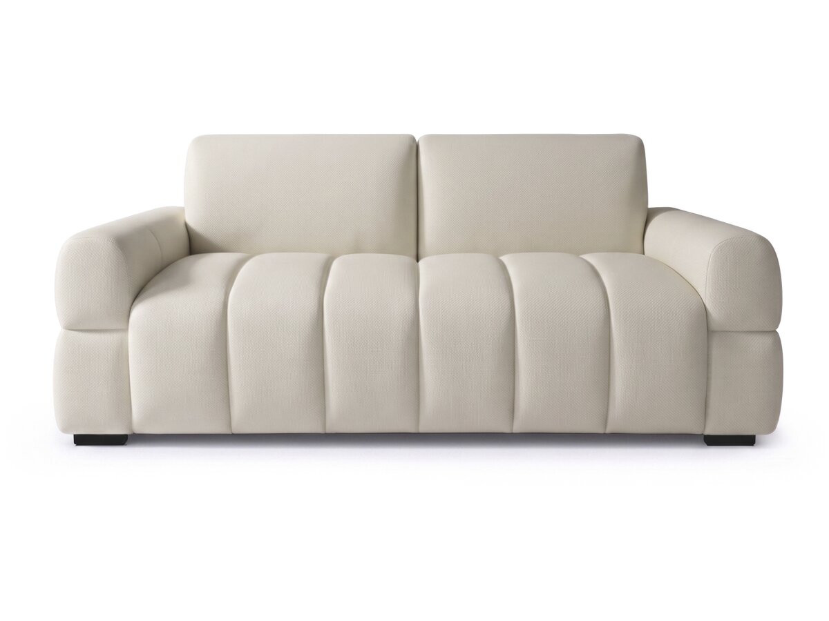 Sofá cama convertible <<zoé>> - colchón de 18 cm - ancho de la superficie d