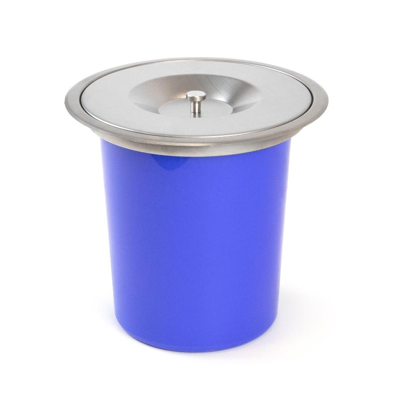 Cubo de basura empotrable recycle para encimera de