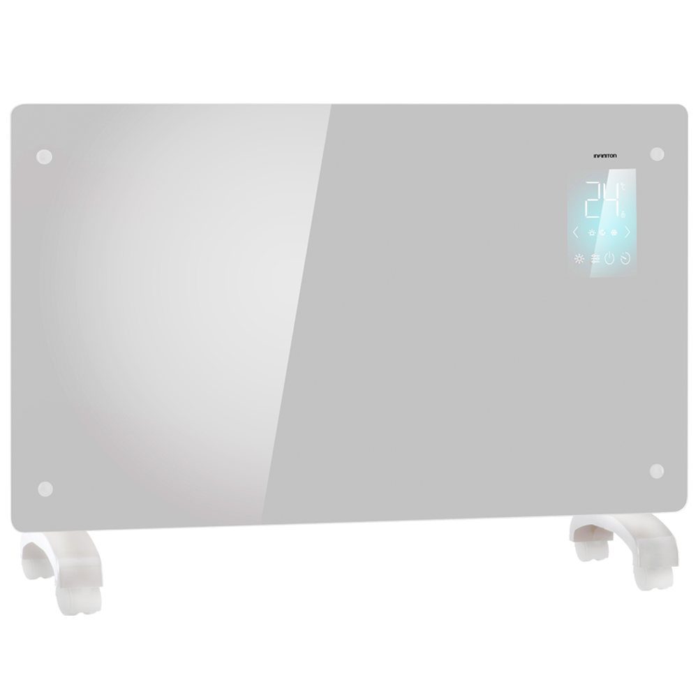Convector de calor infiniton gph-20w,2000w,turbo ventilador,3 niveles