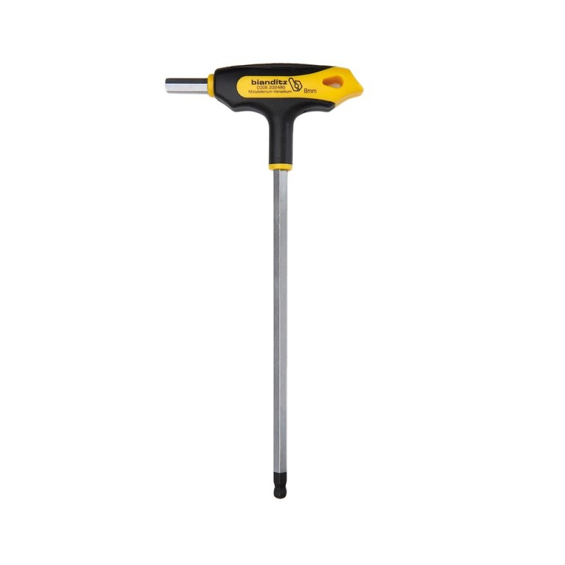 Llaven allen punta bola mango en ''t'' bianditz punta atornill hex 2.5