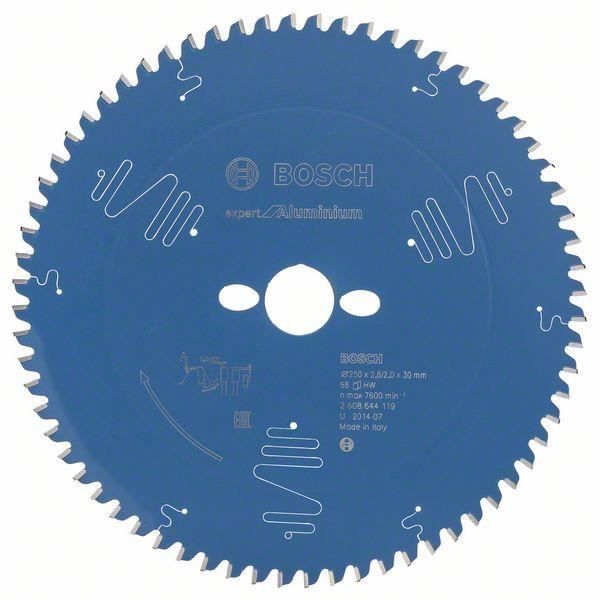 Hoja de sierra circular - Bosch - 250x30x2,8 mm - 68 dientes - aluminio - c